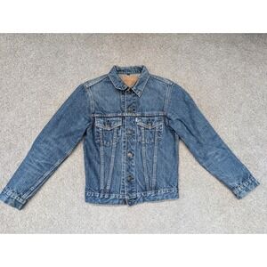 orSlow Denim Trucker Jacket size 1 100% Cotton Blue Made in Japan Type III